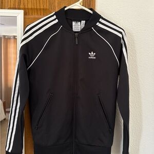 Adidas Men's Black Track Jacket
